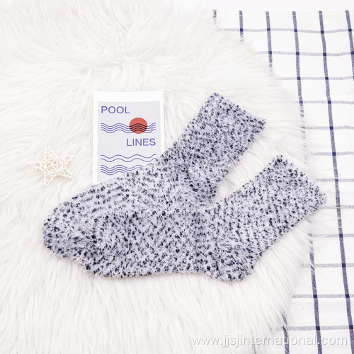 Plush warm autumn and winter socks custom